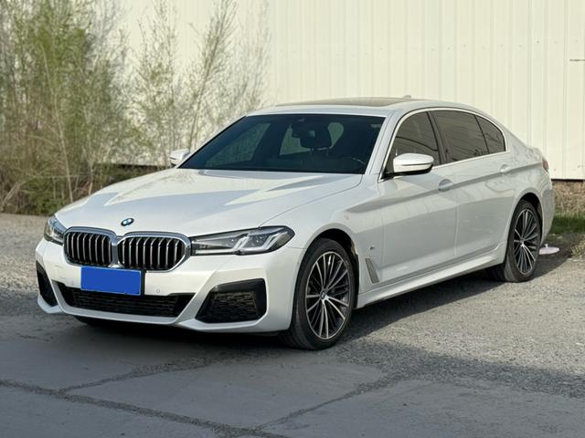 BMW 5 2023, 2 л турбо, автомат, задний, пробег 76 000 км — авто из Китая с пробегом