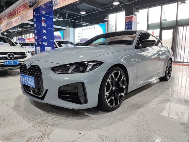 BMW 4 2024, 2 л турбо, автомат, задний, пробег 5 000 км — авто из Китая с пробегом