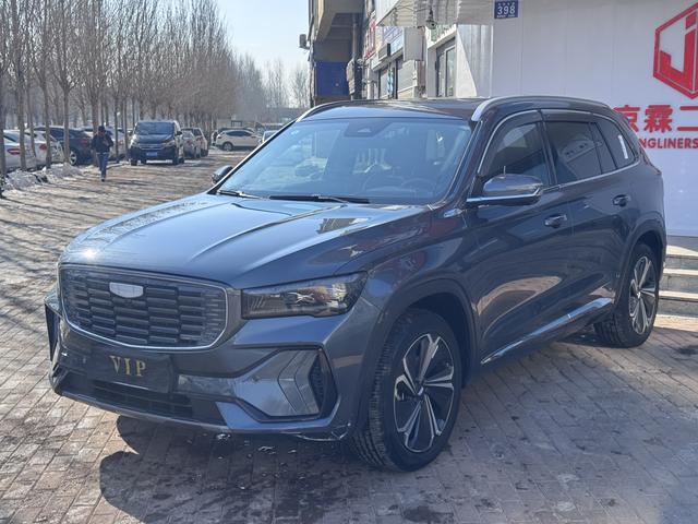 Geely Xingyue L 2022, 1.5 л турбо, 3-ст. DHT (гибридный), передний, пробег 79 000 км — авто из Китая с пробегом