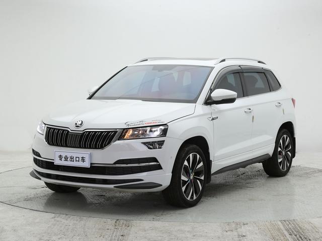 Skoda Karoq 2023, 1.4 л турбо, робот (DCT), передний, пробег 48 000 км — авто из Китая с пробегом