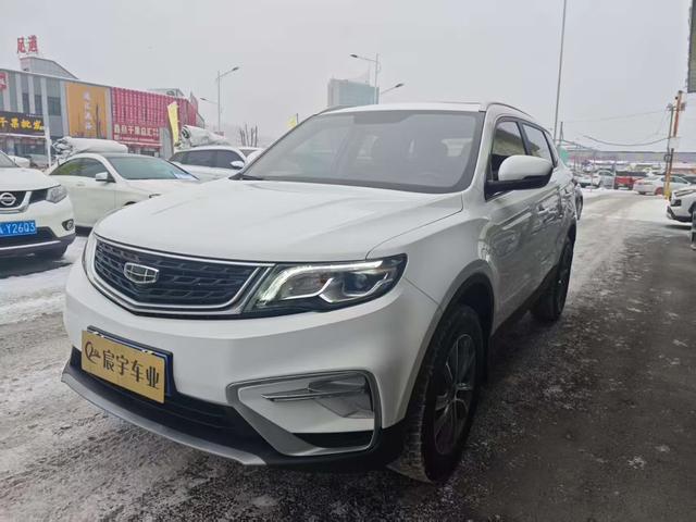 Geely Boyue 2021, 1.8 л турбо, робот (DCT), передний, пробег 80 000 км — авто из Китая с пробегом