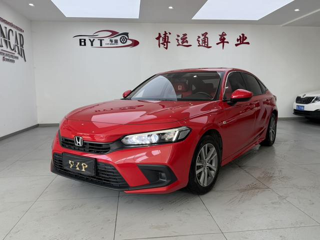 Honda Civic 2022, 1.5 л турбо, вариатор (CVT), передний, пробег 45 000 км — авто из Китая с пробегом