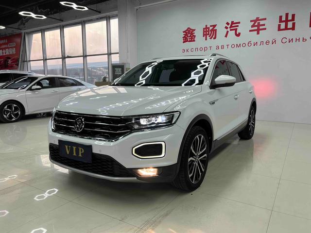 Volkswagen T-Roc 2022, 1.4 л турбо, робот (DCT), передний, пробег 46 000 км — авто из Китая с пробегом