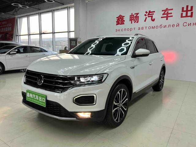 Volkswagen T-Roc 2022, 1.4 л турбо, робот (DCT), передний, пробег 33 000 км — авто из Китая с пробегом