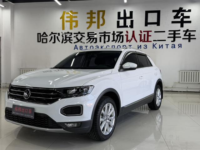 Volkswagen T-Roc 2022, 1.4 л турбо, робот (DCT), передний, пробег 44 000 км — авто из Китая с пробегом