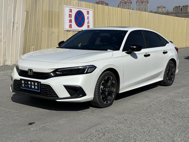 Honda Civic 2022, 1.5 л турбо, вариатор (CVT), передний, пробег 7 000 км — авто из Китая с пробегом