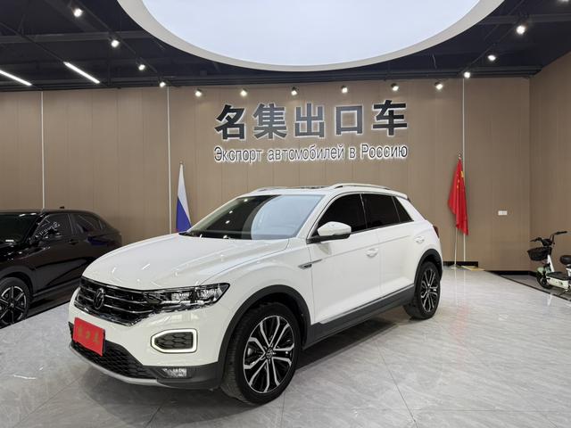 Volkswagen T-Roc 2022, 1.4 л турбо, робот (DCT), передний, пробег 11 000 км — авто из Китая с пробегом