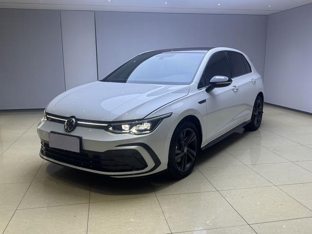 Volkswagen Golf 2023, 1.4 л турбо, робот (DCT), передний, пробег 47 000 км — авто из Китая с пробегом