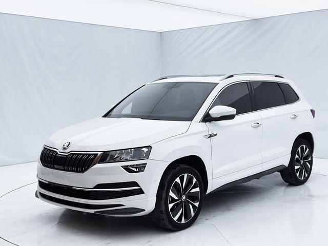 Skoda Karoq 2022, 1.4 л турбо, робот (DCT), передний, пробег 43 000 км — авто из Китая с пробегом
