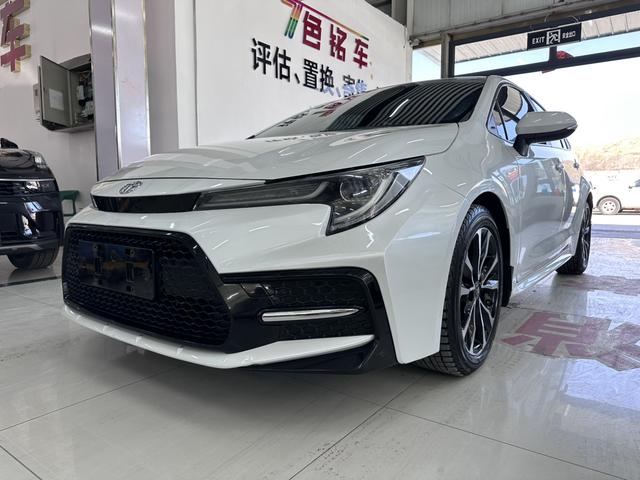 Toyota Corolla 2021, 1.2 л турбо, вариатор (CVT), передний, пробег 73 000 км — авто из Китая с пробегом