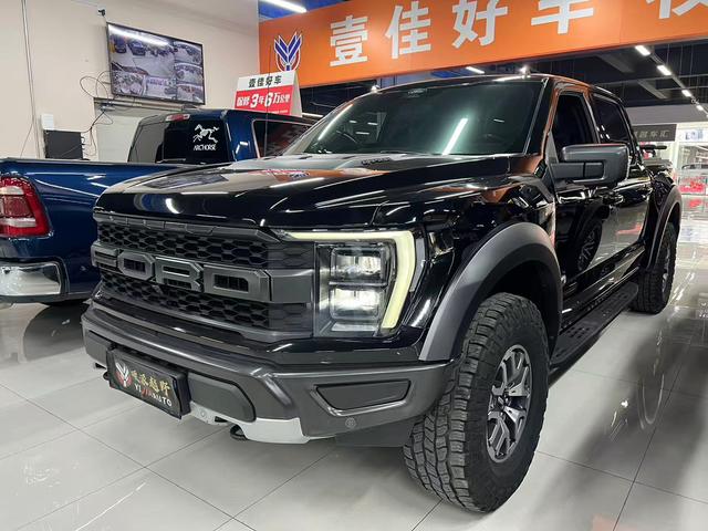 Ford F-150 Raptor 2022, 3.5 л турбо, автомат, полный, пробег 45 000 км — авто из Китая с пробегом
