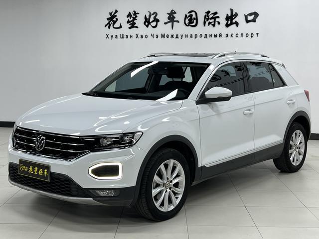 Volkswagen T-Roc 2022, 1.4 л турбо, робот (DCT), передний, пробег 32 000 км — авто из Китая с пробегом