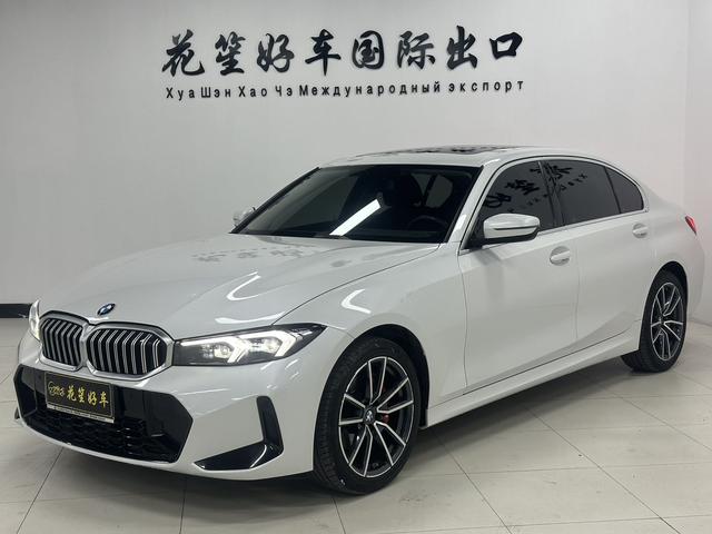 BMW 3 2023, 2 л турбо, автомат, задний, пробег 44 000 км — авто из Китая с пробегом