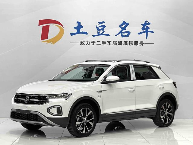 Volkswagen T-Roc 2025, 1.4 л турбо, робот (DCT), передний, пробег 100 км — авто из Китая с пробегом