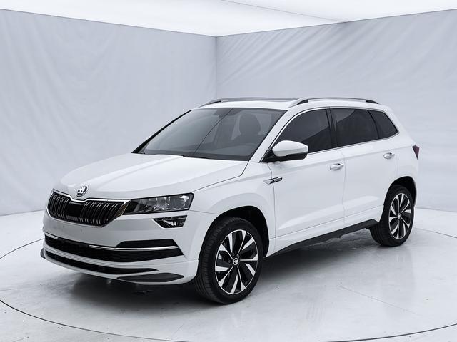 Skoda Karoq 2022, 1.4 л турбо, робот (DCT), передний, пробег 34 000 км — авто из Китая с пробегом