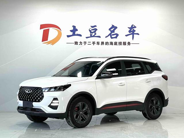 Chery Tiggo 7 2022, 1.5 л турбо, вариатор (CVT), передний, пробег 39 500 км — авто из Китая с пробегом