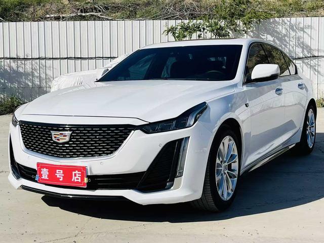 Cadillac CT5 2022, 2 л турбо, автомат, задний, пробег 50 000 км — авто из Китая с пробегом