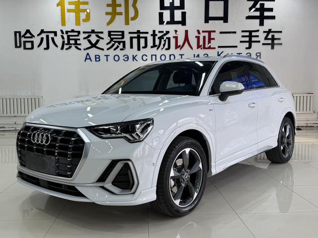 Audi Q3 2023, 1.4 л турбо, робот (DCT), передний, пробег 29 000 км — авто из Китая с пробегом