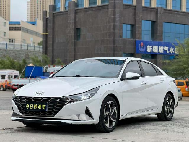 Hyundai Elantra 2021, 1.5 л, вариатор (CVT), передний, пробег 109 000 км — авто из Китая с пробегом
