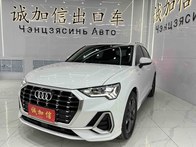 Audi Q3 2022, 1.4 л турбо, робот (DCT), передний, пробег 3 000 км — авто из Китая с пробегом