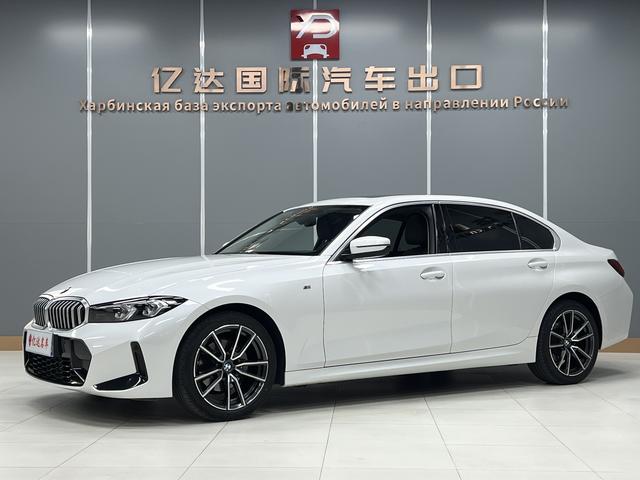 BMW 3 2023, 2 л турбо, автомат, задний, пробег 46 000 км — авто из Китая с пробегом