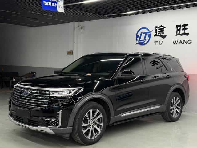 Ford Explorer 2023, 2.3 л турбо, автомат, полный, пробег 58 000 км — авто из Китая с пробегом