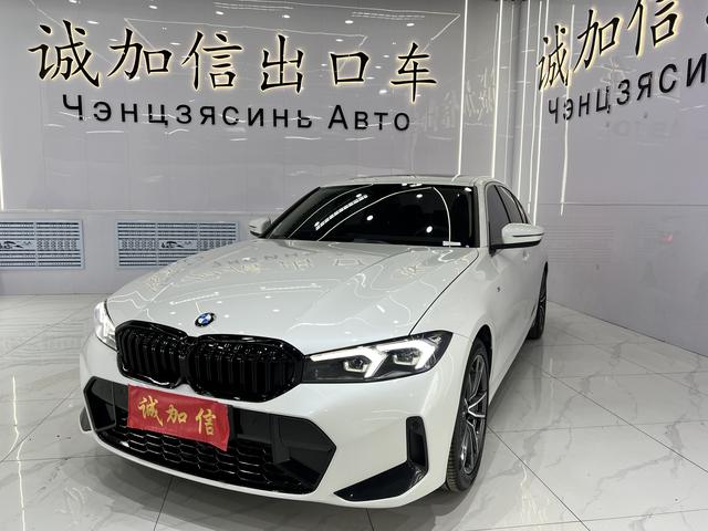 BMW 3 2023, 2 л турбо, автомат, задний, пробег 32 000 км — авто из Китая с пробегом