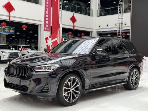 BMW X3 2022, 2 л турбо, 8-ступенчатая механическая коробка передач, Передний полный привод, пробег 48 000 км — авто из Китая с пробегом