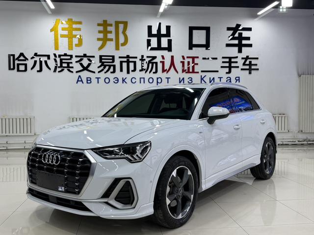 Audi Q3 2022, 1.4 л турбо, робот (DCT), передний, пробег 44 000 км — авто из Китая с пробегом