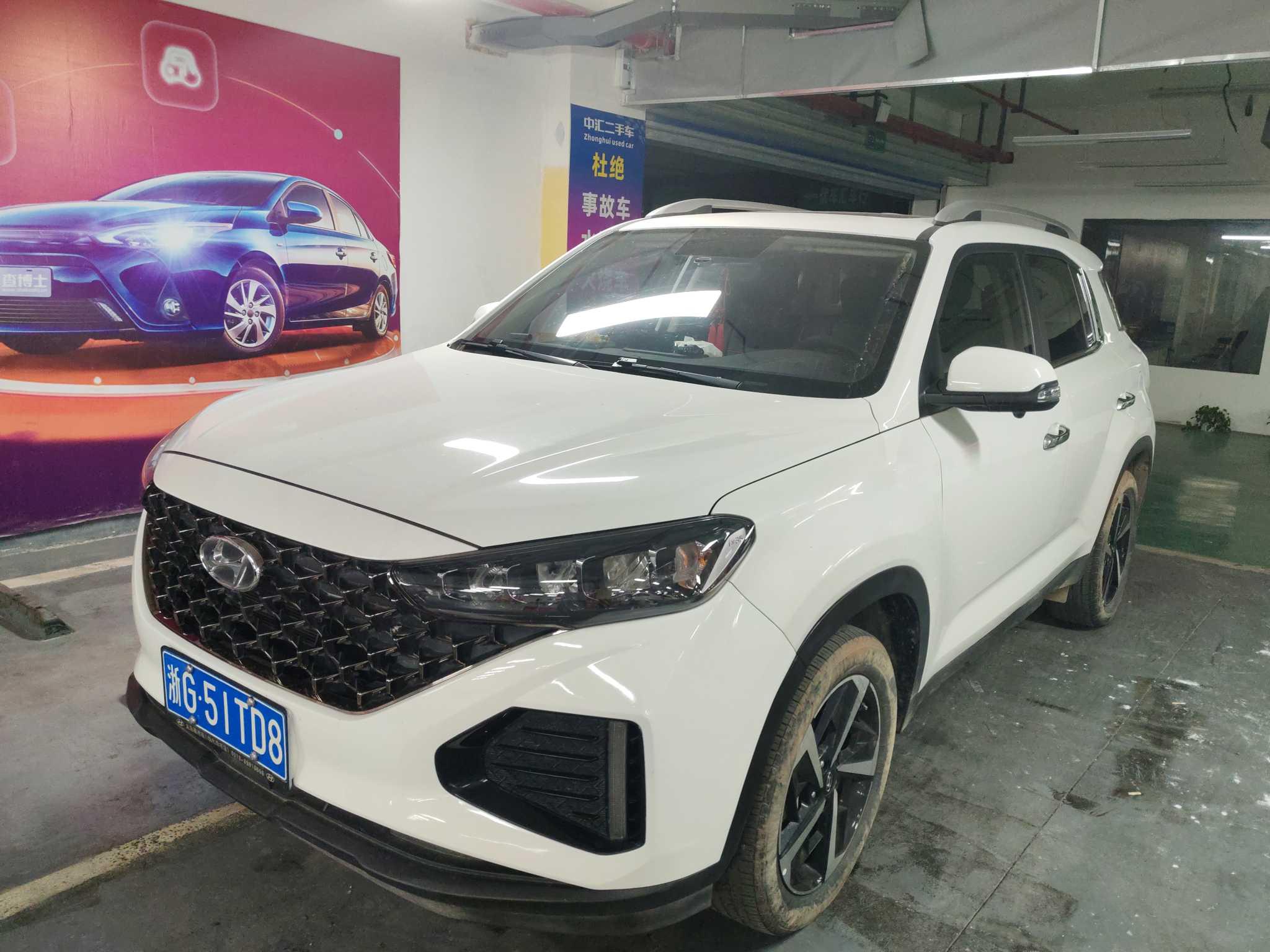 Hyundai ix35 2021, 1.4 л турбо, робот (DCT), передний, пробег 37 000 км — авто из Китая с пробегом