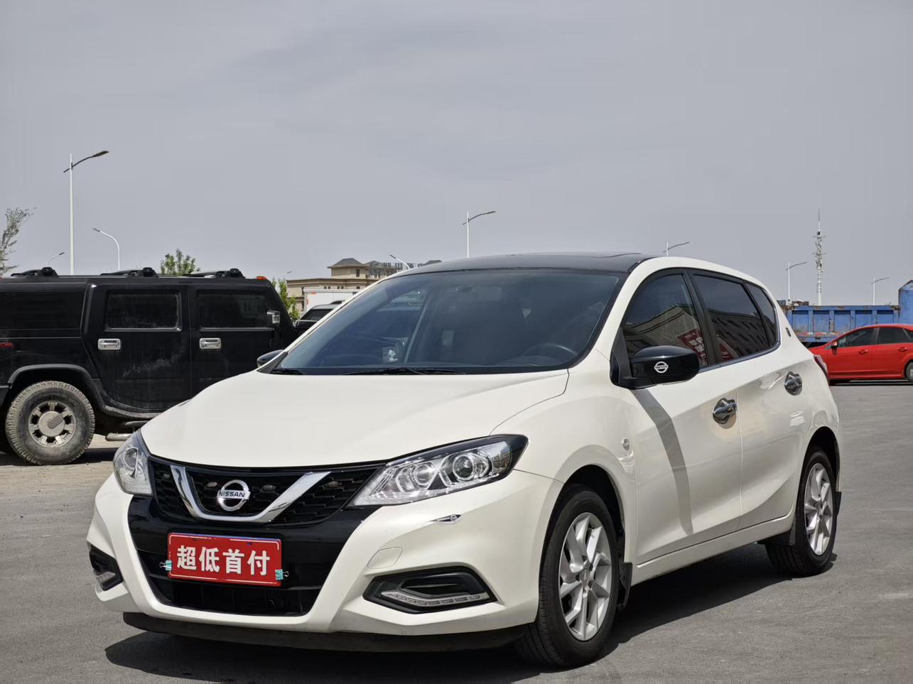 Nissan Tiida 2023, 1.6 л, вариатор (CVT), передний, пробег 40 000 км — авто из Китая с пробегом