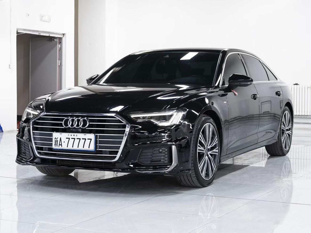 Audi A6L 2022, 2 л турбо, робот (DCT), передний, пробег 90 000 км — авто из Китая с пробегом