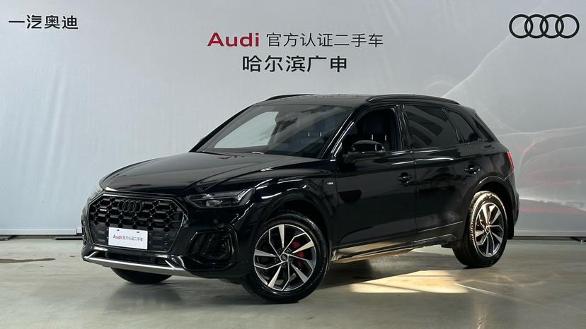 Audi Q5L 2024, 2 л турбо, робот (DCT), полный, пробег 18 000 км — авто из Китая с пробегом