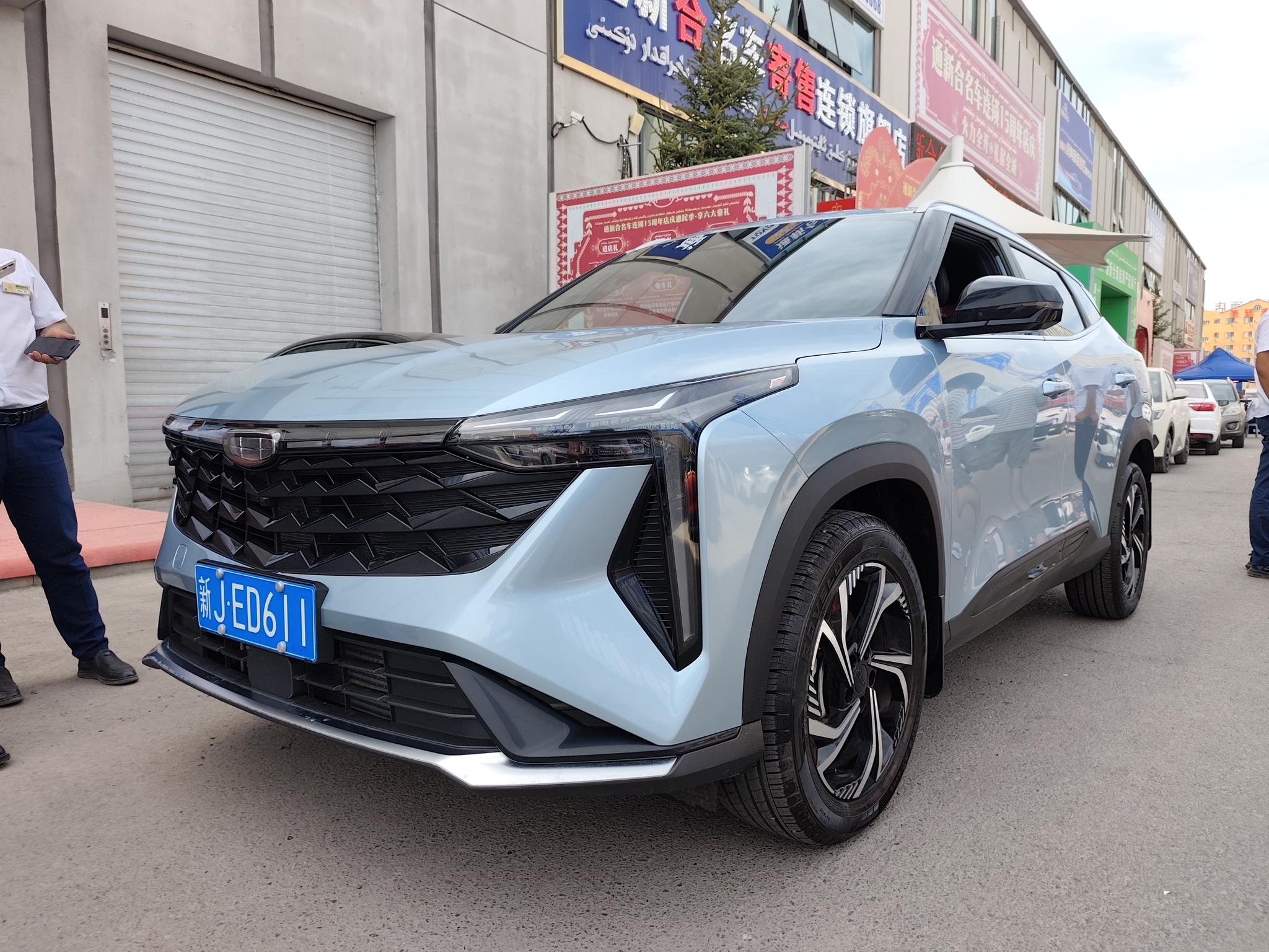 Geely Boyue 2023, 1.5 л турбо, робот (DCT), передний, пробег 37 000 км — авто из Китая с пробегом