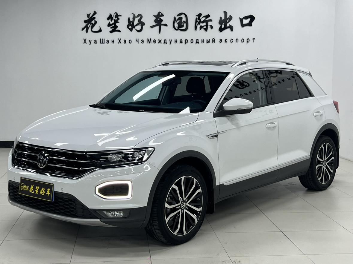 Volkswagen T-Roc 2022, 1.4 л турбо, робот (DCT), передний, пробег 8 000 км — авто из Китая с пробегом