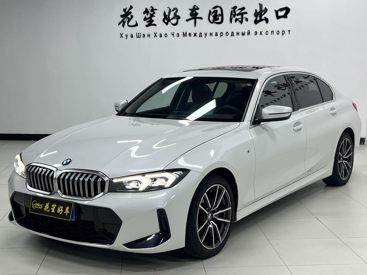 BMW 3 2023, 2 л турбо, автомат, задний, пробег 35 000 км — авто из Китая с пробегом