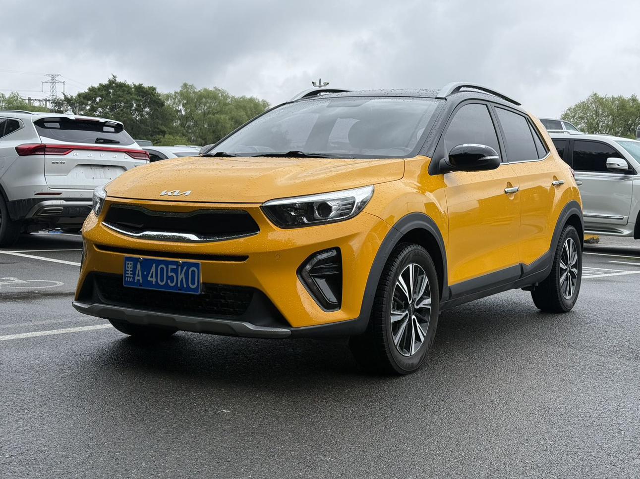 Kia Pride 2021, 1.4 л, вариатор (CVT), передний, пробег 46 000 км — авто из Китая с пробегом