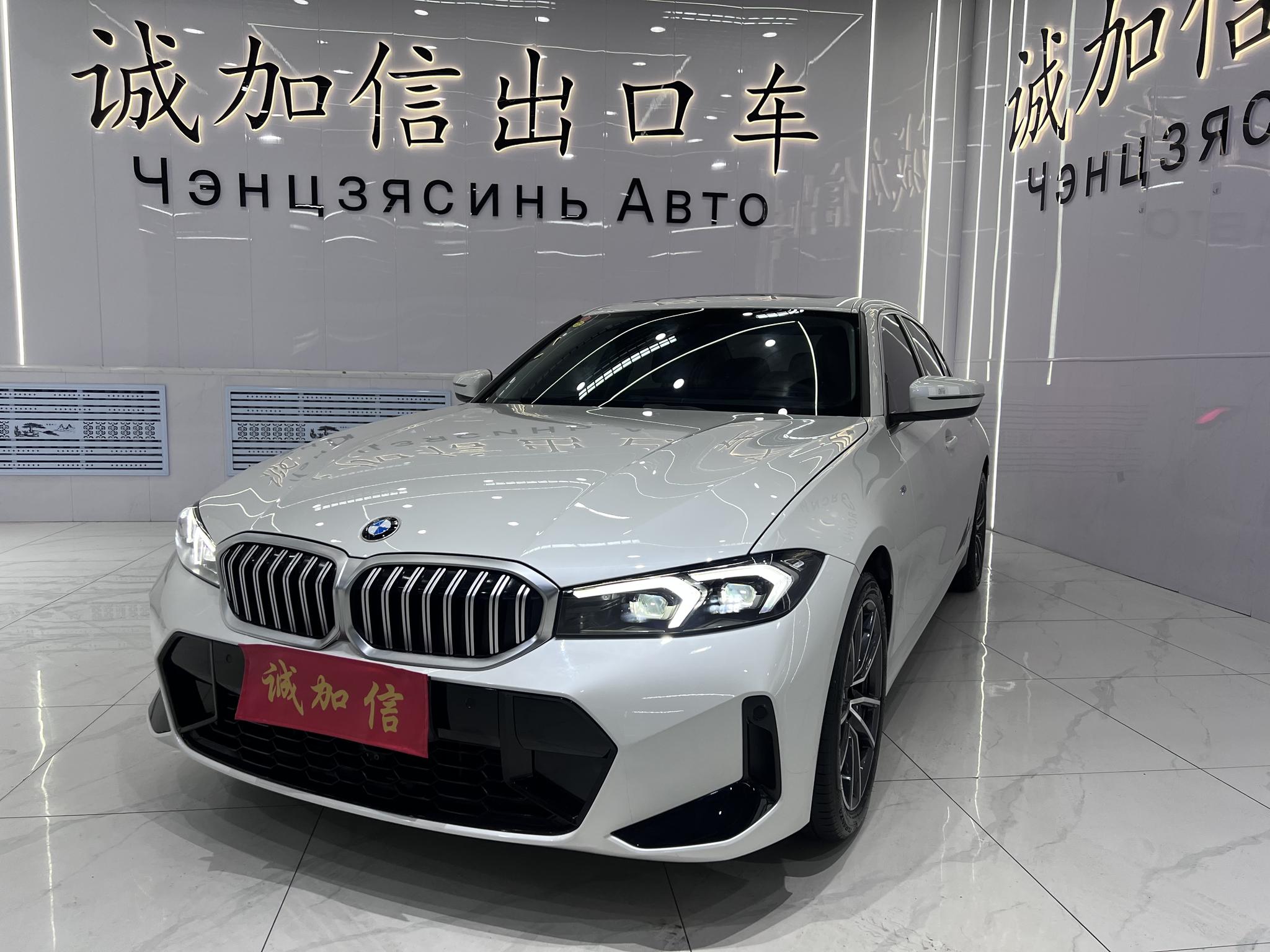 BMW 3 2023, 2 л турбо, автомат, задний, пробег 13 000 км — авто из Китая с пробегом