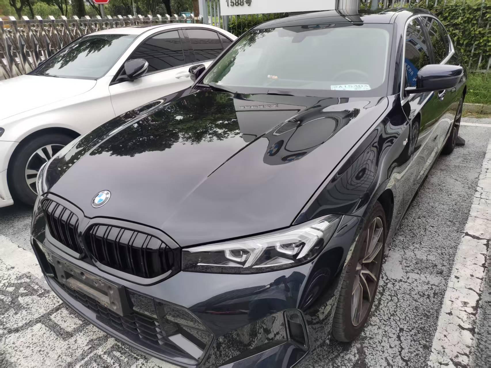 BMW 3 2023, 2 л турбо, автомат, задний, пробег 49 000 км — авто из Китая с пробегом