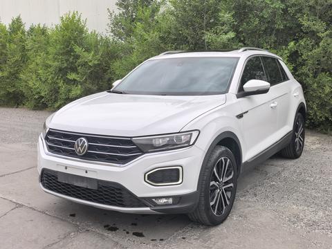 Volkswagen T-Roc 2021, 1.4 л турбо, робот (DCT), передний, пробег 55 000 км — авто из Китая с пробегом