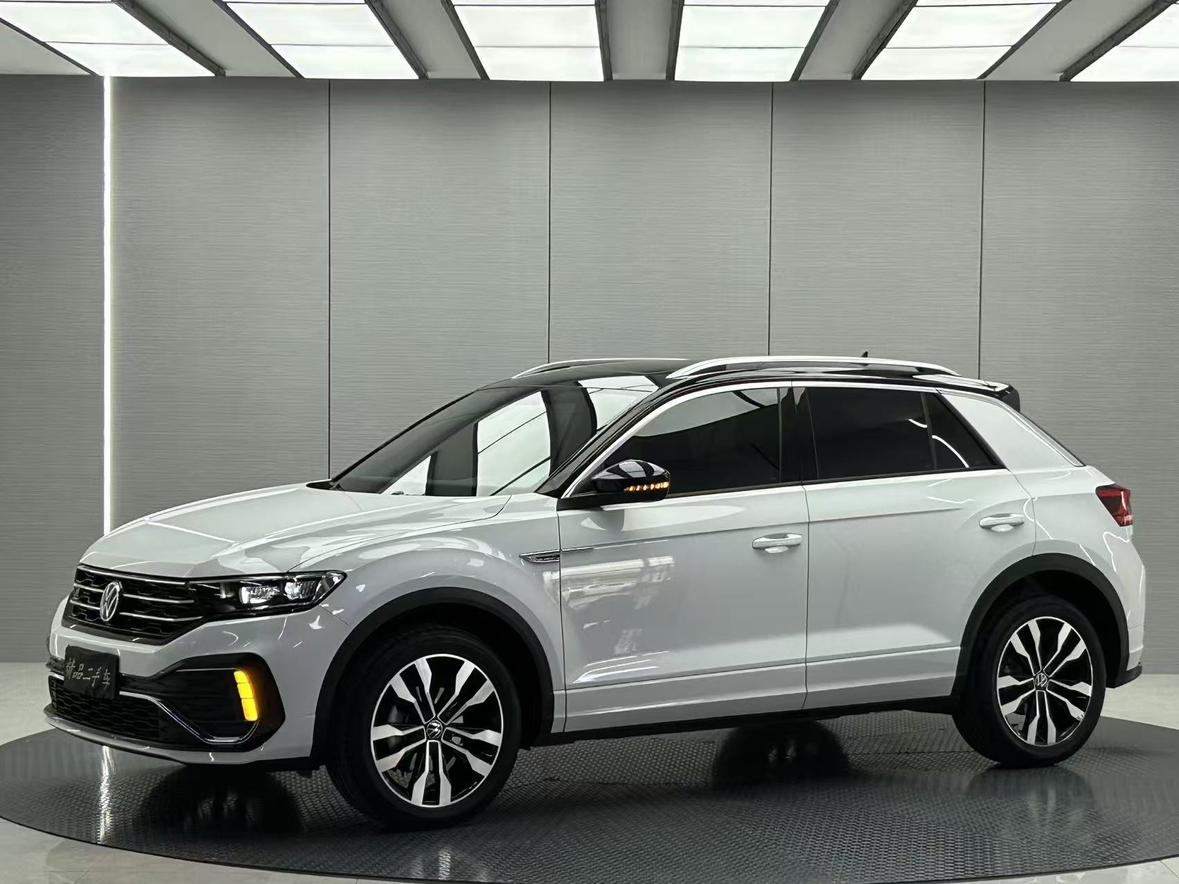 Volkswagen T-Roc 2022, 1.4 л турбо, робот (DCT), передний, пробег 55 000 км — авто из Китая с пробегом