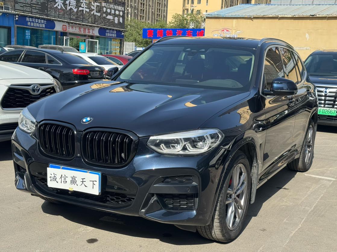BMW X3 2021, 2 л турбо, автомат, полный, пробег 110 000 км — авто из Китая с пробегом