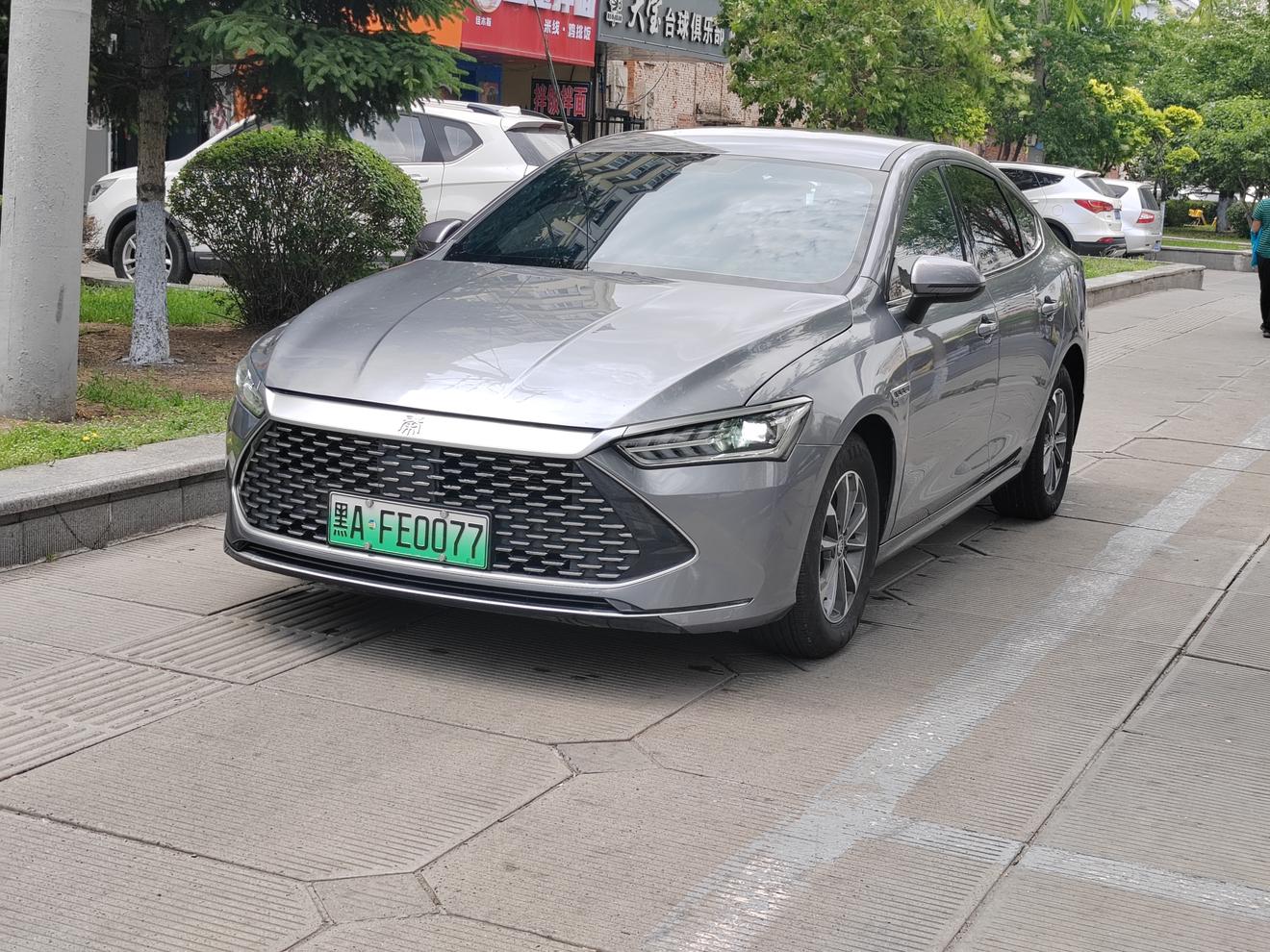 BYD Qin PLUS 2024, 1.5 л, вариатор (CVT), передний, пробег 70 000 км — авто из Китая с пробегом