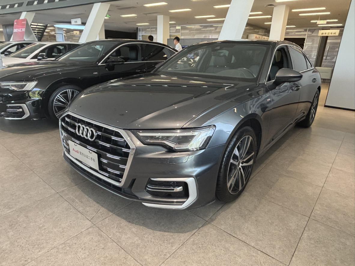 Audi A6L 2023, 2 л турбо, робот (DCT), передний, пробег 60 000 км — авто из Китая с пробегом