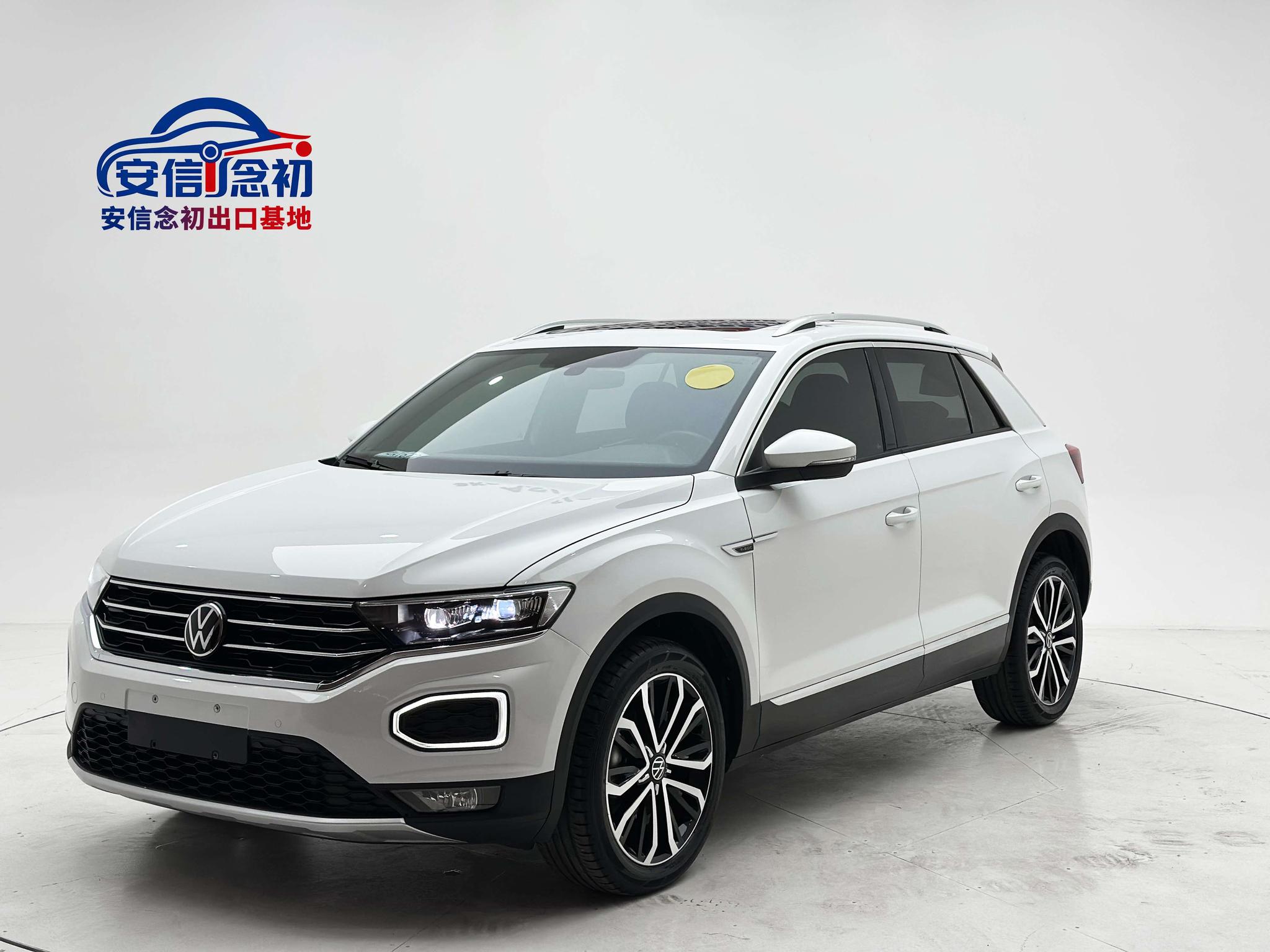 Volkswagen T-Roc 2021, 1.4 л турбо, робот (DCT), полный, пробег 28 500 км — авто из Китая с пробегом