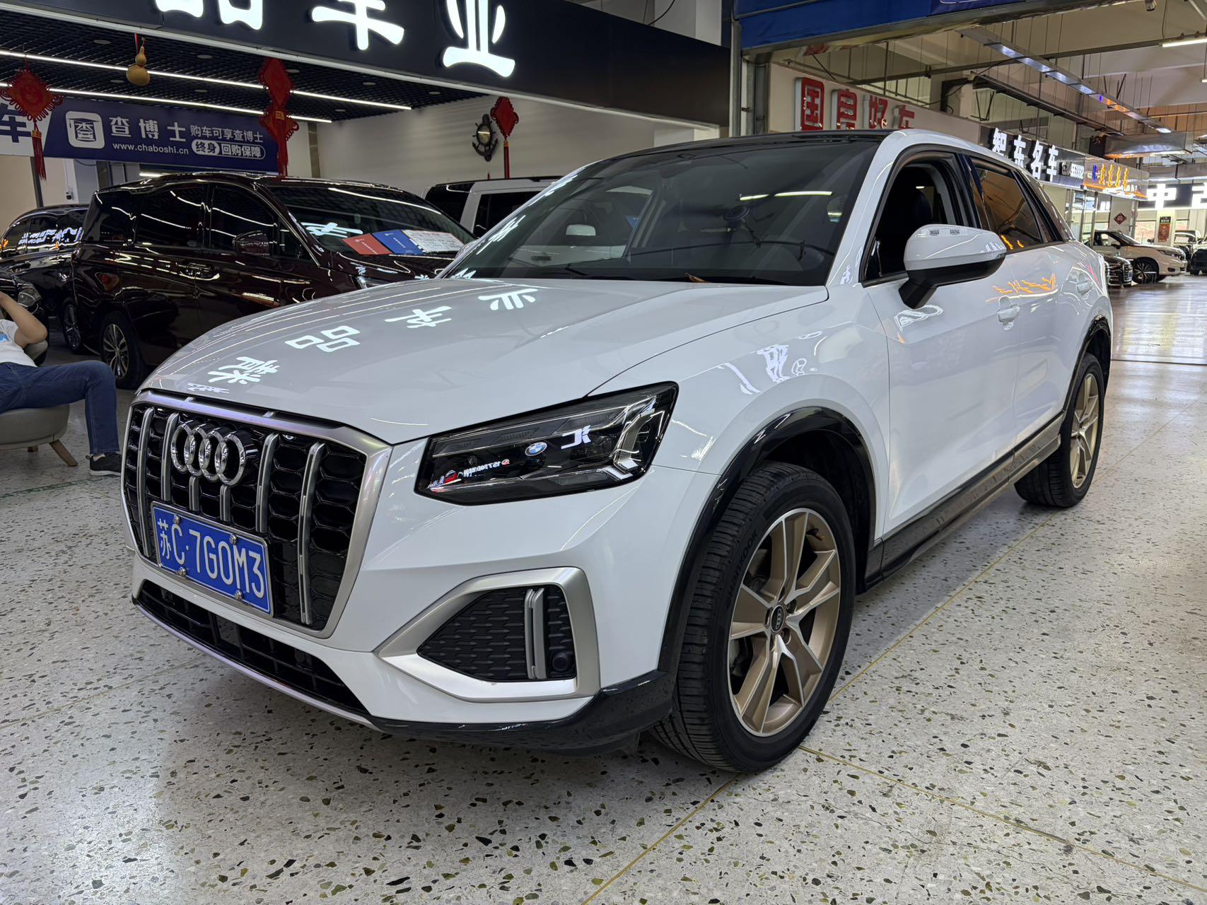 Audi Q2L 2022, 1.4 л турбо, робот (DCT), передний, пробег 46 000 км — авто из Китая с пробегом