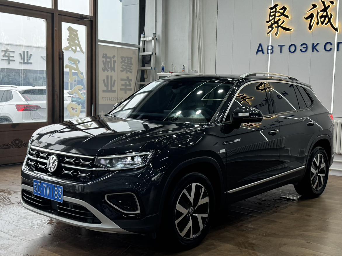 Volkswagen Tayron 2023, 1.4 л турбо, робот (DCT), передний, пробег 38 000 км — авто из Китая с пробегом