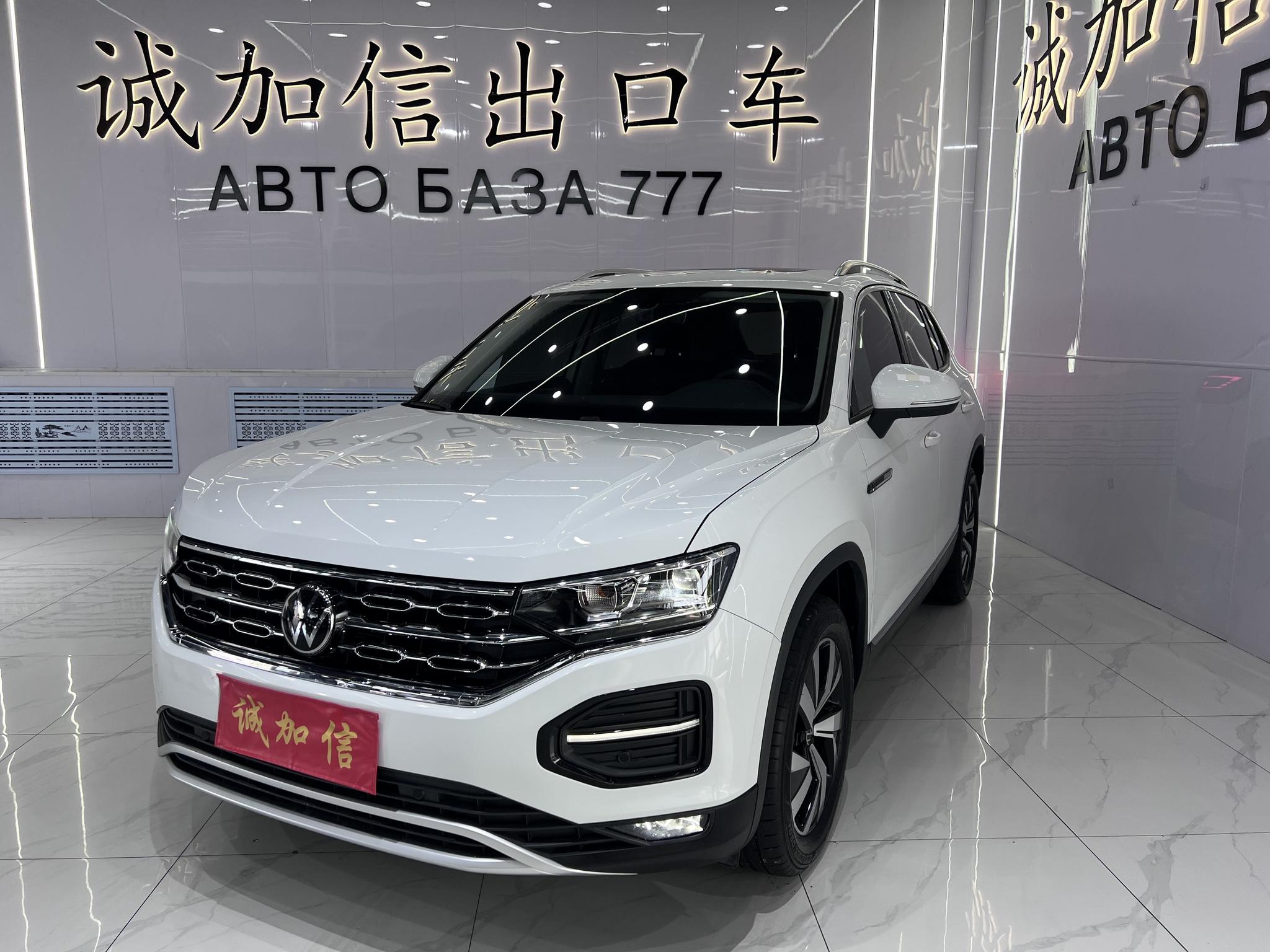 Volkswagen Tayron 2022, 1.4 л турбо, робот (DCT), передний, пробег 16 000 км — авто из Китая с пробегом