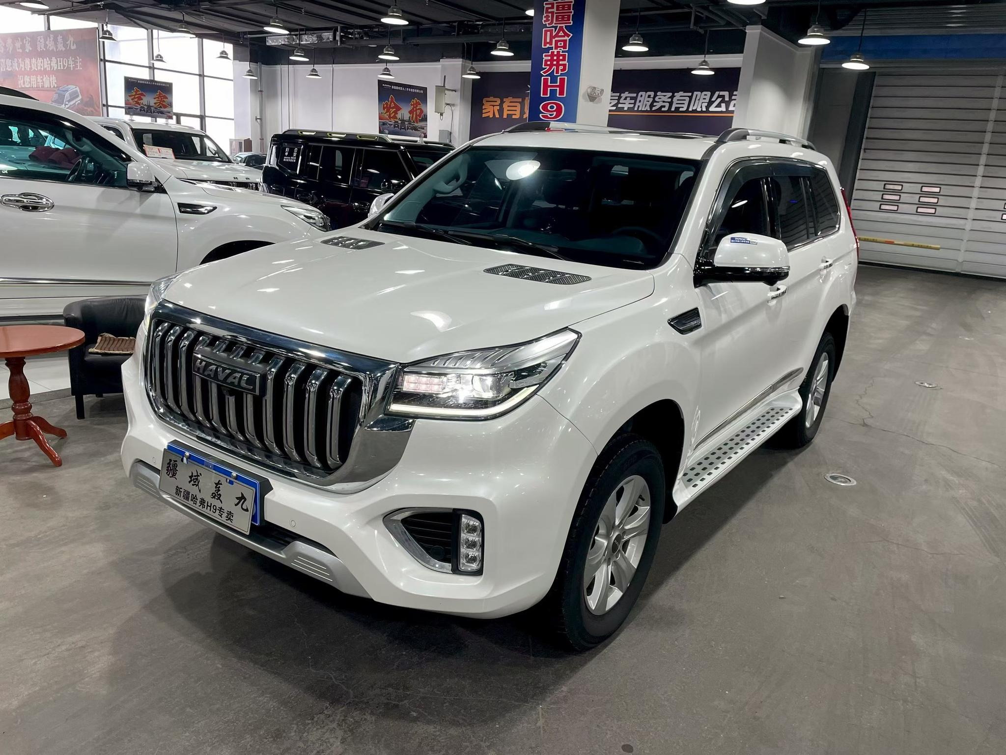 Haval H9 2022, 2 л турбо, автомат, полный, пробег 10 000 км — авто из Китая с пробегом