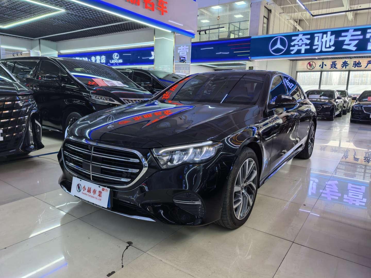 Mercedes-Benz E-Class 2025, 2 л турбо, автомат, задний, пробег 10 000 км — авто из Китая с пробегом